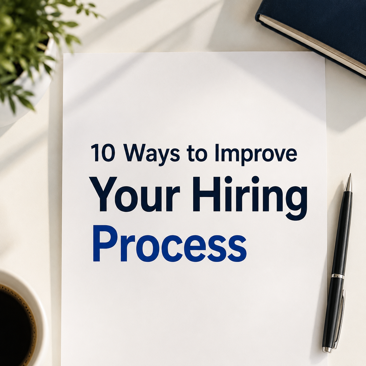 10 Ways to Improve Your Hiring Process - OpTech